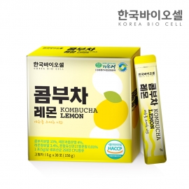 한국바이오셀 콤부차 레몬 1세트(5g x 30포)
